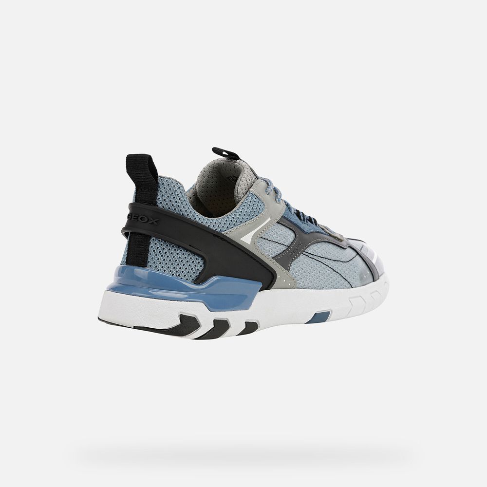 Geox Erkek Spor Ayakkabı Mavi - Grecale - VTW-940627